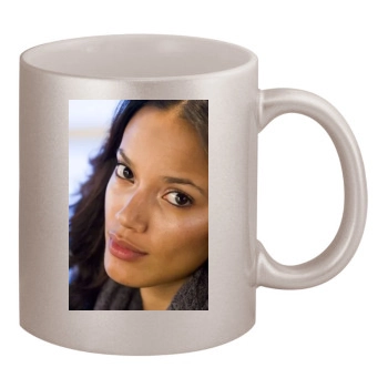 Selita Ebanks 11oz Metallic Silver Mug