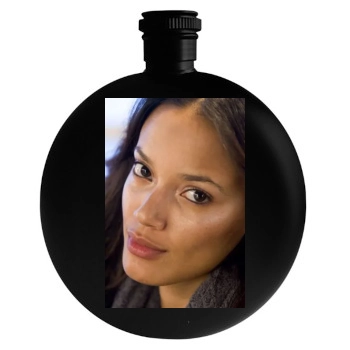 Selita Ebanks Round Flask