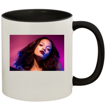 Selita Ebanks 11oz Colored Inner & Handle Mug