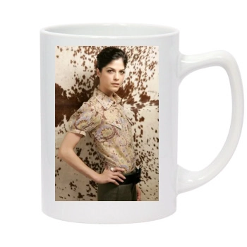 Selma Blair 14oz White Statesman Mug