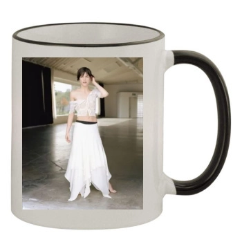 Selma Blair 11oz Colored Rim & Handle Mug