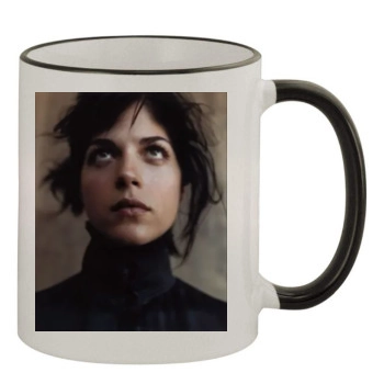 Selma Blair 11oz Colored Rim & Handle Mug