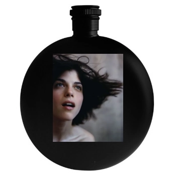 Selma Blair Round Flask