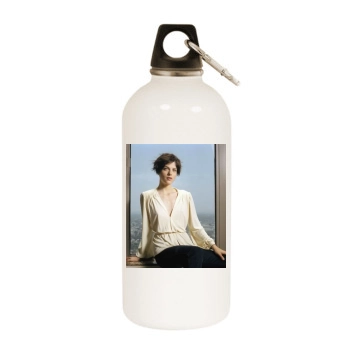 Selma Blair White Water Bottle With Carabiner