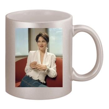 Selma Blair 11oz Metallic Silver Mug