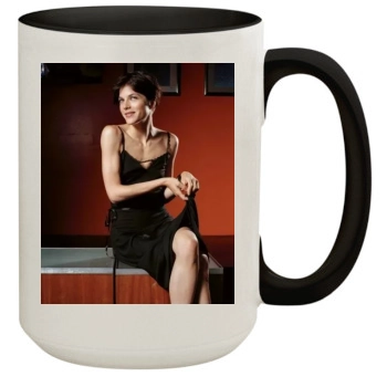 Selma Blair 15oz Colored Inner & Handle Mug