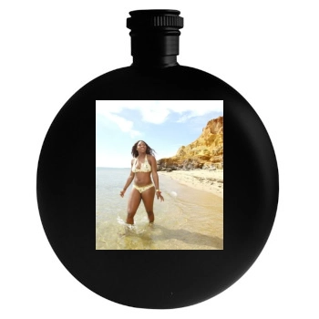 Serena Williams Round Flask