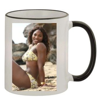 Serena Williams 11oz Colored Rim & Handle Mug