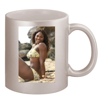 Serena Williams 11oz Metallic Silver Mug