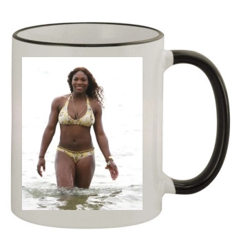 Serena Williams 11oz Colored Rim & Handle Mug