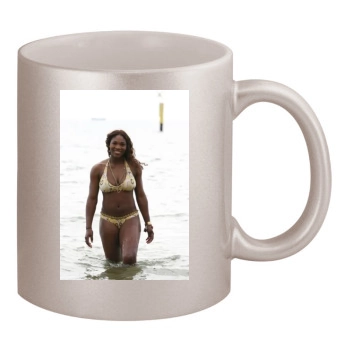 Serena Williams 11oz Metallic Silver Mug