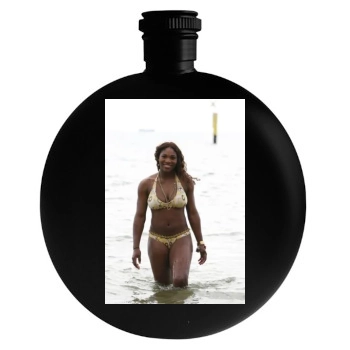 Serena Williams Round Flask