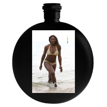 Serena Williams Round Flask