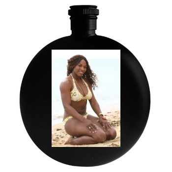 Serena Williams Round Flask