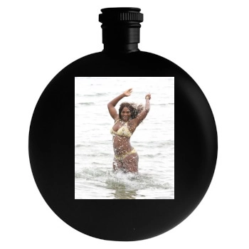 Serena Williams Round Flask