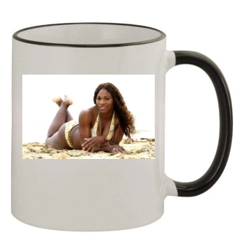 Serena Williams 11oz Colored Rim & Handle Mug