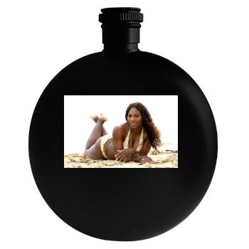 Serena Williams Round Flask