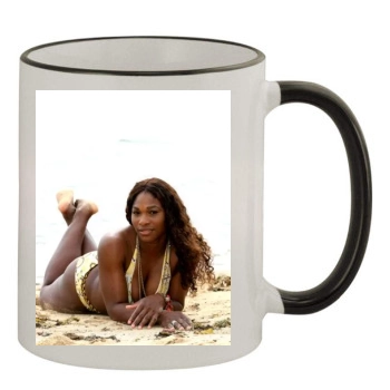 Serena Williams 11oz Colored Rim & Handle Mug