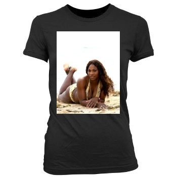 Serena Williams Women's Junior Cut Crewneck T-Shirt