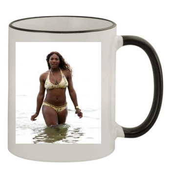 Serena Williams 11oz Colored Rim & Handle Mug