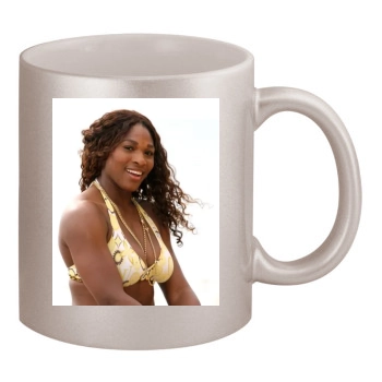 Serena Williams 11oz Metallic Silver Mug