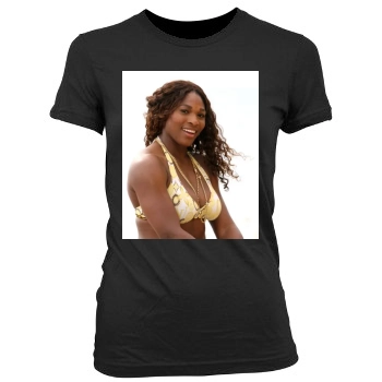 Serena Williams Women's Junior Cut Crewneck T-Shirt