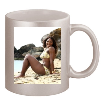 Serena Williams 11oz Metallic Silver Mug