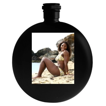 Serena Williams Round Flask