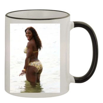 Serena Williams 11oz Colored Rim & Handle Mug