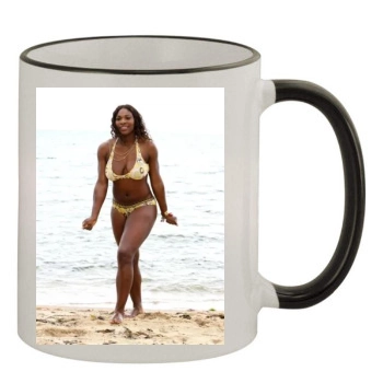 Serena Williams 11oz Colored Rim & Handle Mug