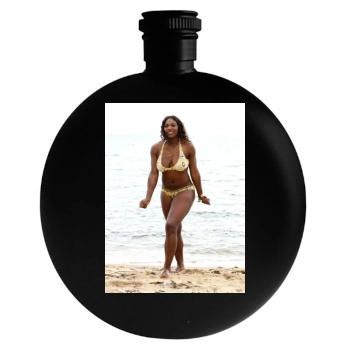 Serena Williams Round Flask