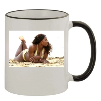 Serena Williams 11oz Colored Rim & Handle Mug