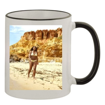 Serena Williams 11oz Colored Rim & Handle Mug