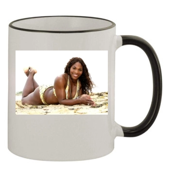 Serena Williams 11oz Colored Rim & Handle Mug