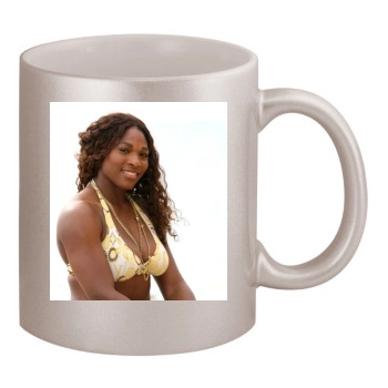 Serena Williams 11oz Metallic Silver Mug