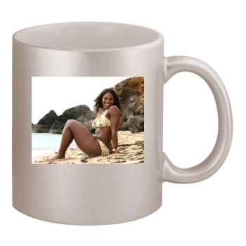 Serena Williams 11oz Metallic Silver Mug