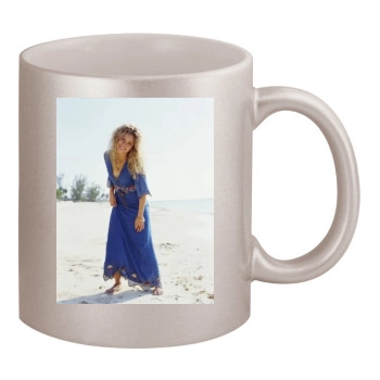 Shakira 11oz Metallic Silver Mug