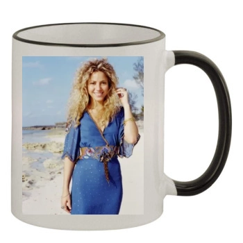 Shakira 11oz Colored Rim & Handle Mug