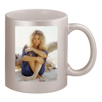 Shakira 11oz Metallic Silver Mug