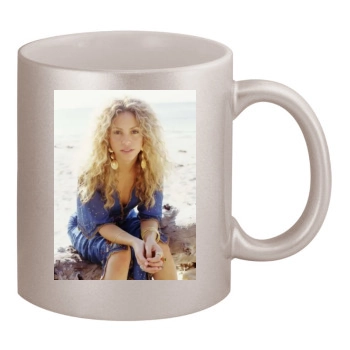 Shakira 11oz Metallic Silver Mug