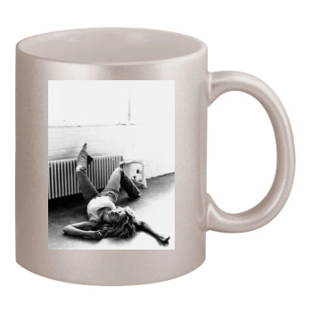 Shakira 11oz Metallic Silver Mug