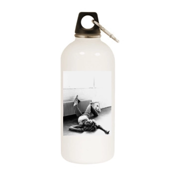 Shakira White Water Bottle With Carabiner