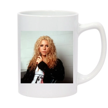 Shakira 14oz White Statesman Mug