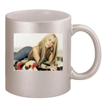 Shakira 11oz Metallic Silver Mug