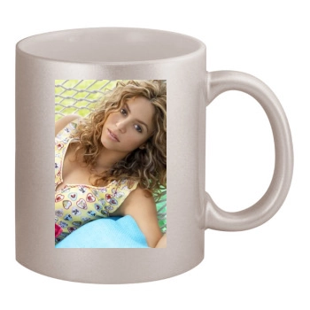 Shakira 11oz Metallic Silver Mug