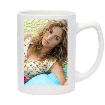 Shakira 14oz White Statesman Mug