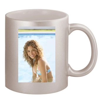 Shakira 11oz Metallic Silver Mug