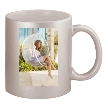 Shakira 11oz Metallic Silver Mug