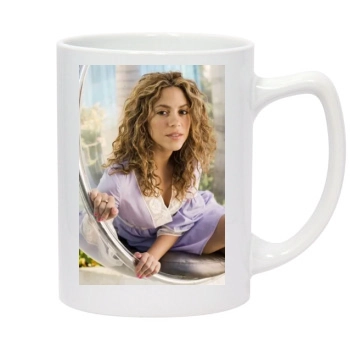 Shakira 14oz White Statesman Mug