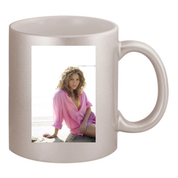 Shakira 11oz Metallic Silver Mug